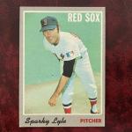 1970 Topps Sparky Lyle #116 Boston Red Sox