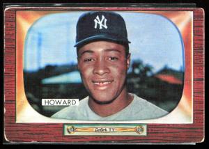 Elston Howard 1955 Bowman Rookie Card #68 Yankees