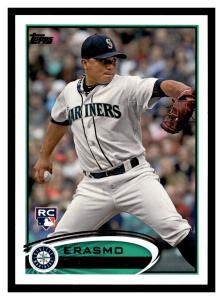 Erasmo Ramirez 2012 Topps Update #US245 Card