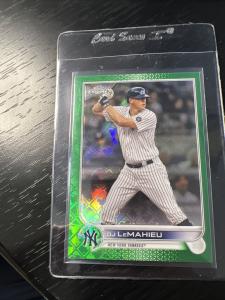 DJ LeMahieu 2022 Topps Chrome Green Refractor /99