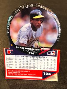 1991 Starshots Baseball Card and Button Set