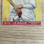 1933 Goudey Tris Speaker Baseball Card - Rare
