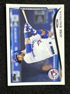 Jose Bautista 2014 Topps Baseball Card #323