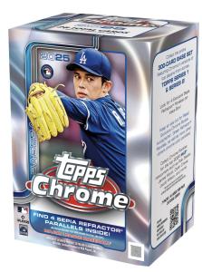 2025 Topps Chrome Baseball Card Set #1-150