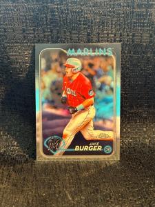 2024 Topps Chrome MLB Baseball Card Set #1-150
