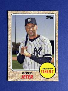 2008 Topps Derek Jeter Trading Card TCH50