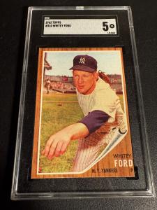 1962 Topps Whitey Ford #310 Baseball Card
