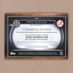 Mike Mussina 2020 Topps Tribute Autographed Card