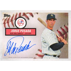 Jorge Posada 2019 Topps Brooklyn Autograph Card