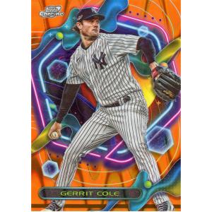 2023 Topps Cosmic Chrome Gerrit Cole Orange Card