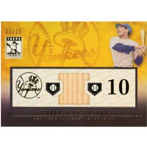 2010 Topps Tribute Phil Rizzuto Card Relic