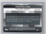 Robinson Cano 2011 Finest Moments Auto Relic