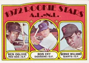 1972 Topps #761 Ben Oglivie, Ron Cey, Bernie Williams