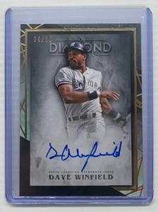 2022 Topps Diamond Icons Dave Winfield Gold Autograph