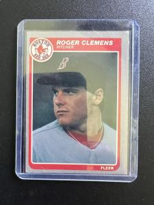 Roger Clemens Sports Card Collection