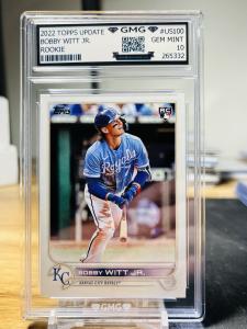 2022 Topps Bobby Witt Jr. Rookie Card #US100