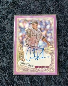 Carlos Rodon 2017 Topps Gypsy Queen Auto #57/150