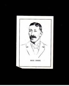 1950-56 Callahan Hall of Fame Buck Ewing Card