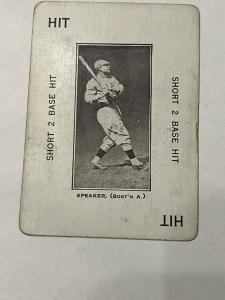 1914 Polo Grounds Tris Speaker Sports Card