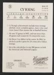 Cy Young 1991 Baseball Card #5
