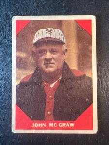 1960 Fleer John McGraw #66 - 50% Off 5+