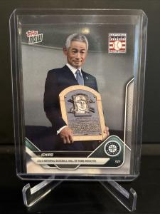 2025 Topps Now Ichiro Hall of Fame Card