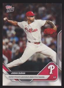 Jhoan Duran Fastest Pitch vs Tigers Topps Now