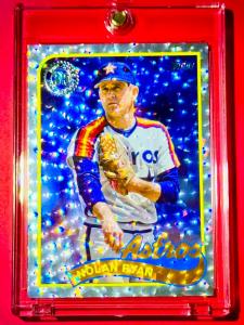 Nolan Ryan Silver Ice Refractor Topps Astros