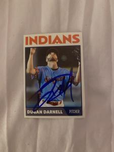 Dugan Darnell Autographed Colorado Rockies Card