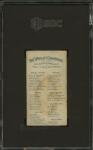 1887 N28 Allen & Ginter Charles Comiskey Baseball Card