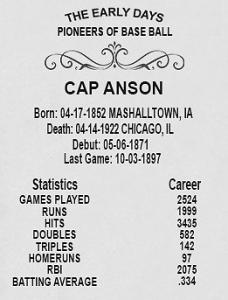 2025 LJACards "Pioneers of Base Ball" Trading Cards