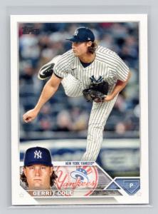 Gerrit Cole 2023 Topps Series 1 Baseball Card