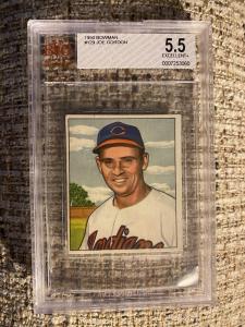 1950 Bowman Joe “Flash” Gordon #129 HOFer Card