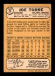 1968 Topps Joe Torre Baseball Card #30
