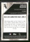 2015 Bowman's Best Carlos Rodon Rookie Card
