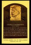 Charlie Radbourne Hall of Fame Plaque Postcard