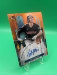 2025 Topps Finest Kyle Manzardo Autograph Card