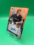 2025 Topps Finest Kyle Manzardo Autograph Card