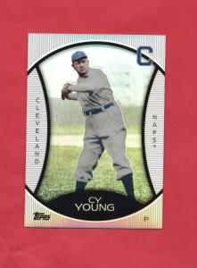 2010 Topps Legends Cy Young Platinum Chrome Card