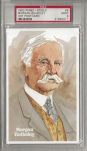 1980 Perez-Steele Hall of Fame Bulkeley Postcard PSA 9