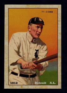 Ty Cobb 1912 Detroit Tigers Sports Card