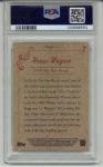 2011 Topps CMG Reprints Honus Wagner PSA 10