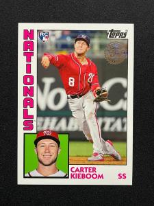 2019 Topps Update 1984 Anniversary Boxtopper