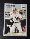 1989 Fleer Will Clark #325 San Francisco Giants