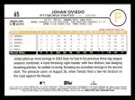 2024 Topps Yellow Johan Oviedo Pittsburgh Pirates Card
