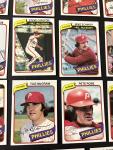 1980 Topps Phillies Burger King Set - Pete Rose & Schmidt