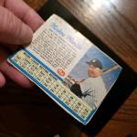 1962 Post Cereal Mickey Mantle Yankees Card