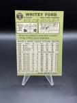 1967 Topps Whitey Ford Yankees Autograph Card