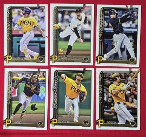 2025 Topps Pittsburgh Pirates 22-Card Team Set