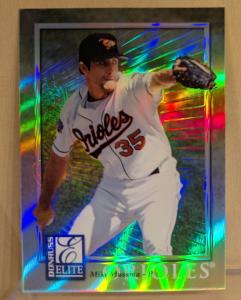 1998 Donruss Prized Elite Mike Mussina Refractor